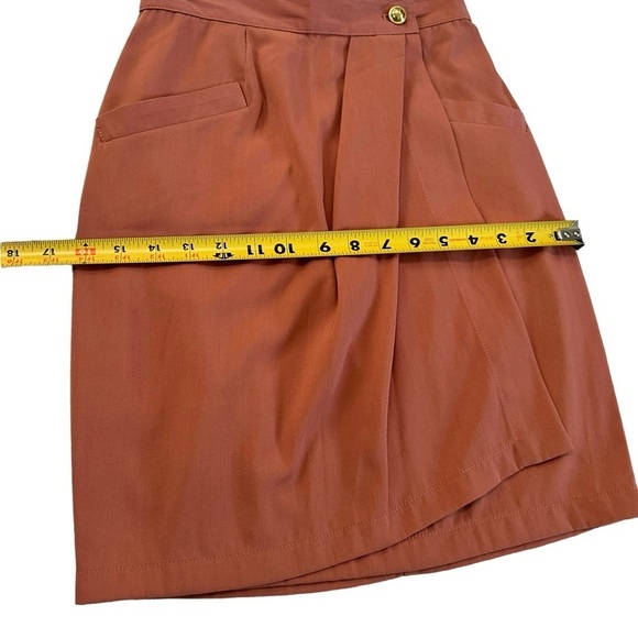 United Colors of Benetton Wrap Around mini Skirt size 38 - Picture 5 of 17